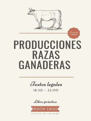 cover image of PRODUCCIONES RAZAS GANADERAS